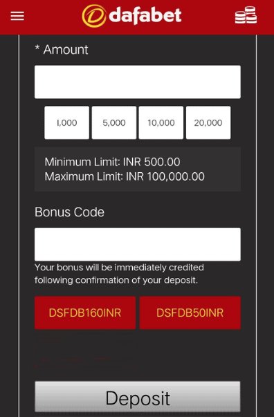 dafabet deposit enter bonus code