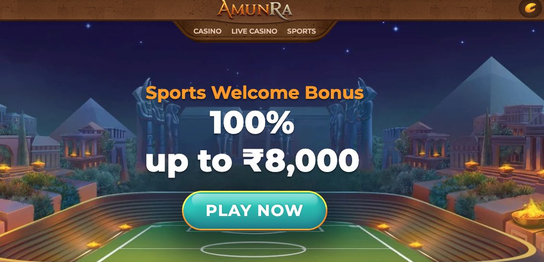 AmunRa Sports Betting Bonus