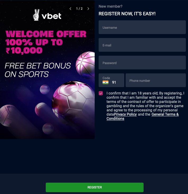 vbet india account verification how to