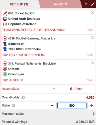 oppa888 cricket betting