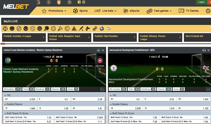melbet live streaming