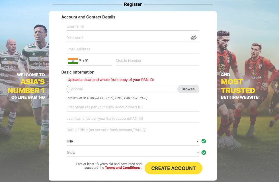 dafabet bonus codes