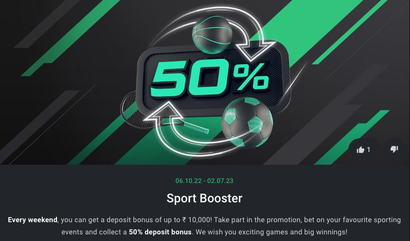 leonbet sports booster every weekend india bonus
