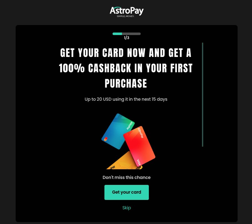 astropay card india