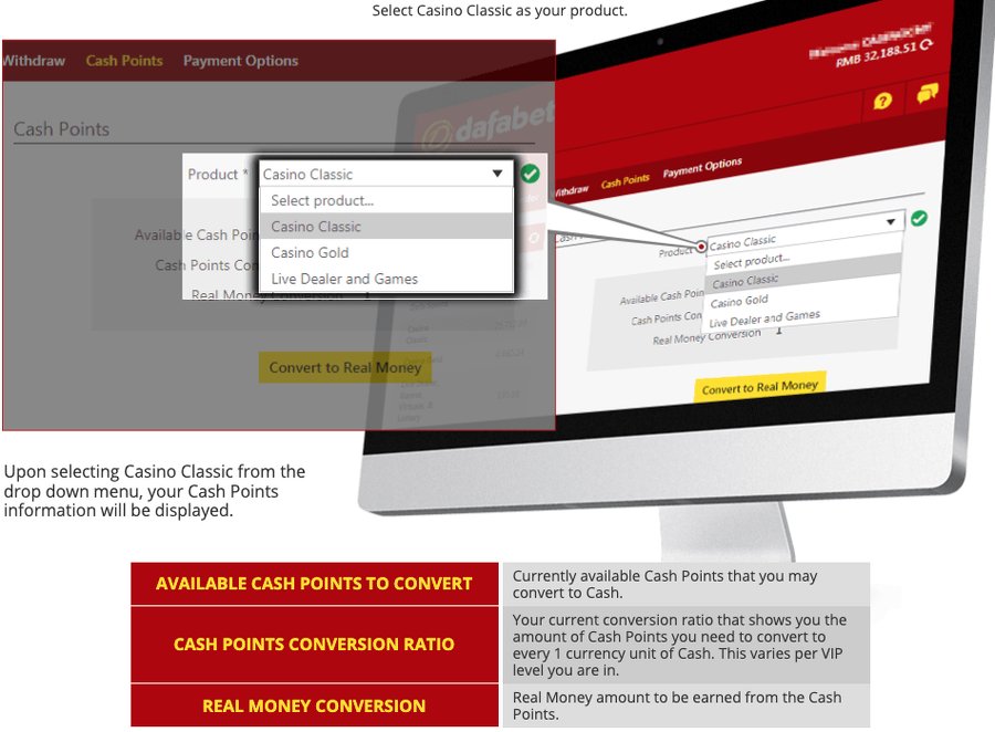 dafabet casino VIP