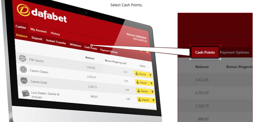 dafabet casino cashback