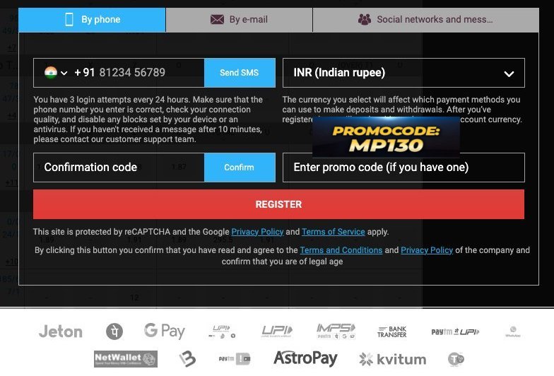 megapari india sports betting bonus