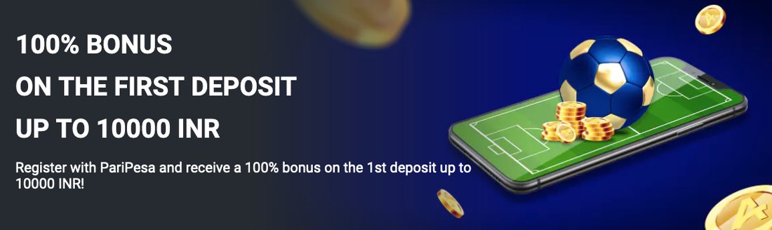 paripesa sign up bonus